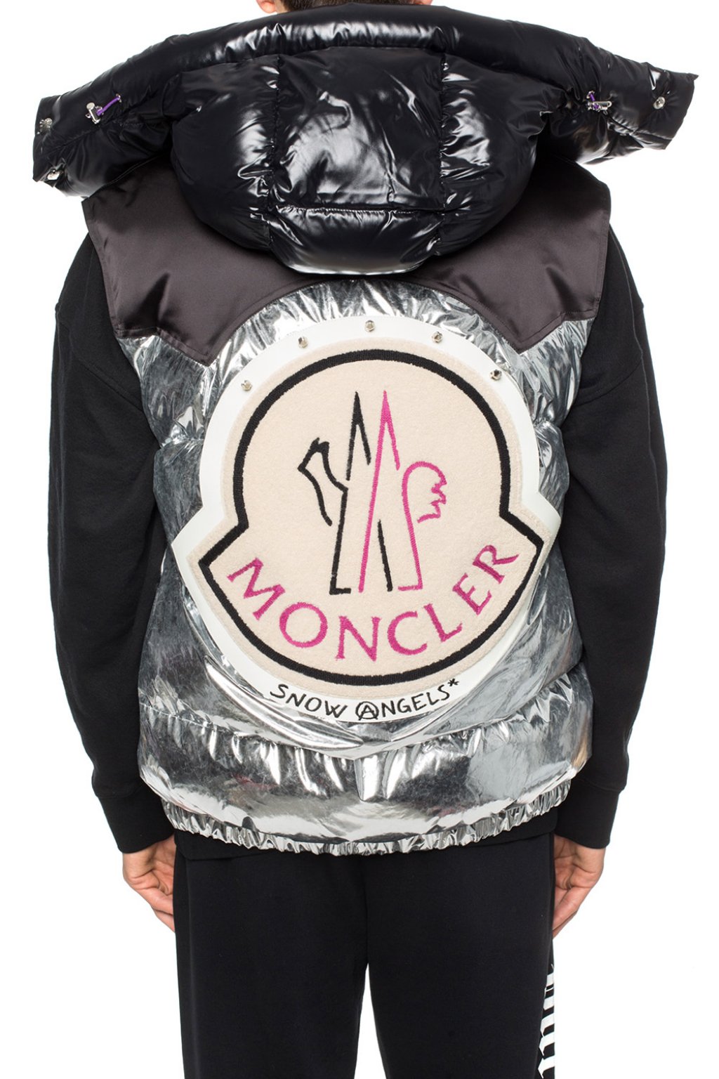 moncler snow angels purple